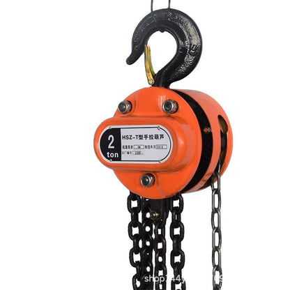 Palang xích kéo tay HSZ 1 tấn, 2 tấn, 3 tấn và 5 tấn – Bản xích 2,5m và 5m