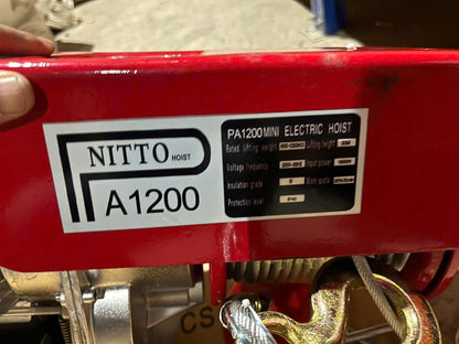 Tời điện PA Tốc nhanh, Tốc chậm đủ tải 