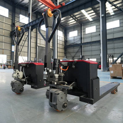 Xe nâng tay điện thấp