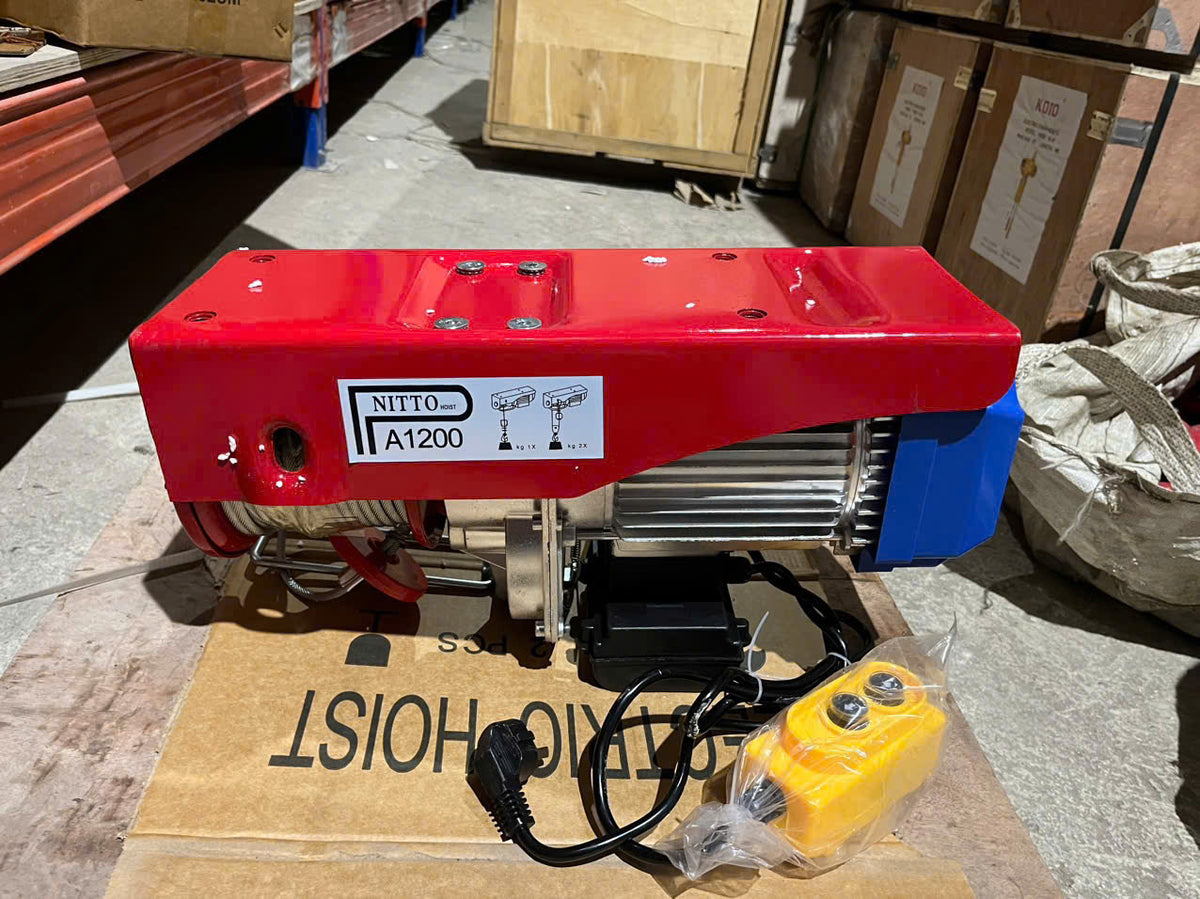 Tời điện PA Tốc nhanh, Tốc chậm đủ tải – PA800 tốc chậm - cáp dài 30M – ảnh 11