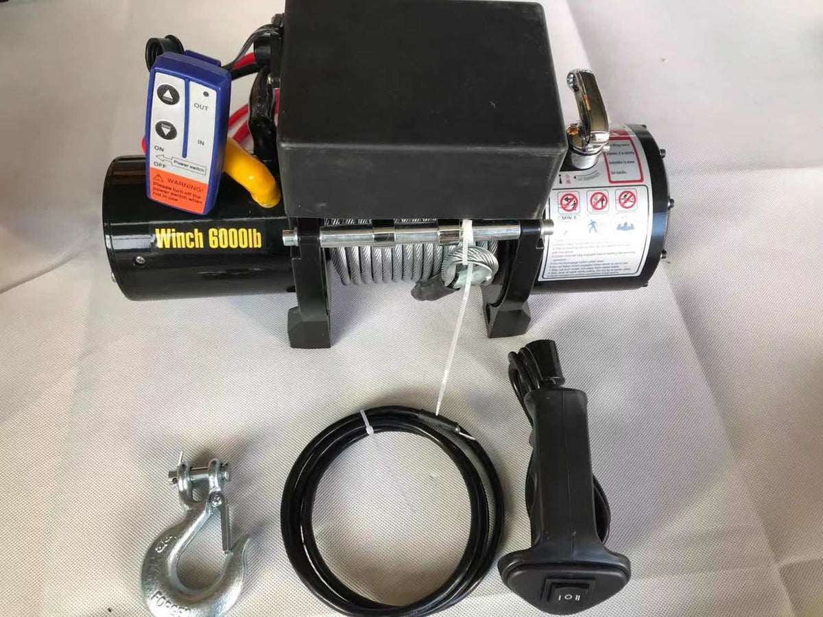 Tời điện 12v/24V 6000lbs