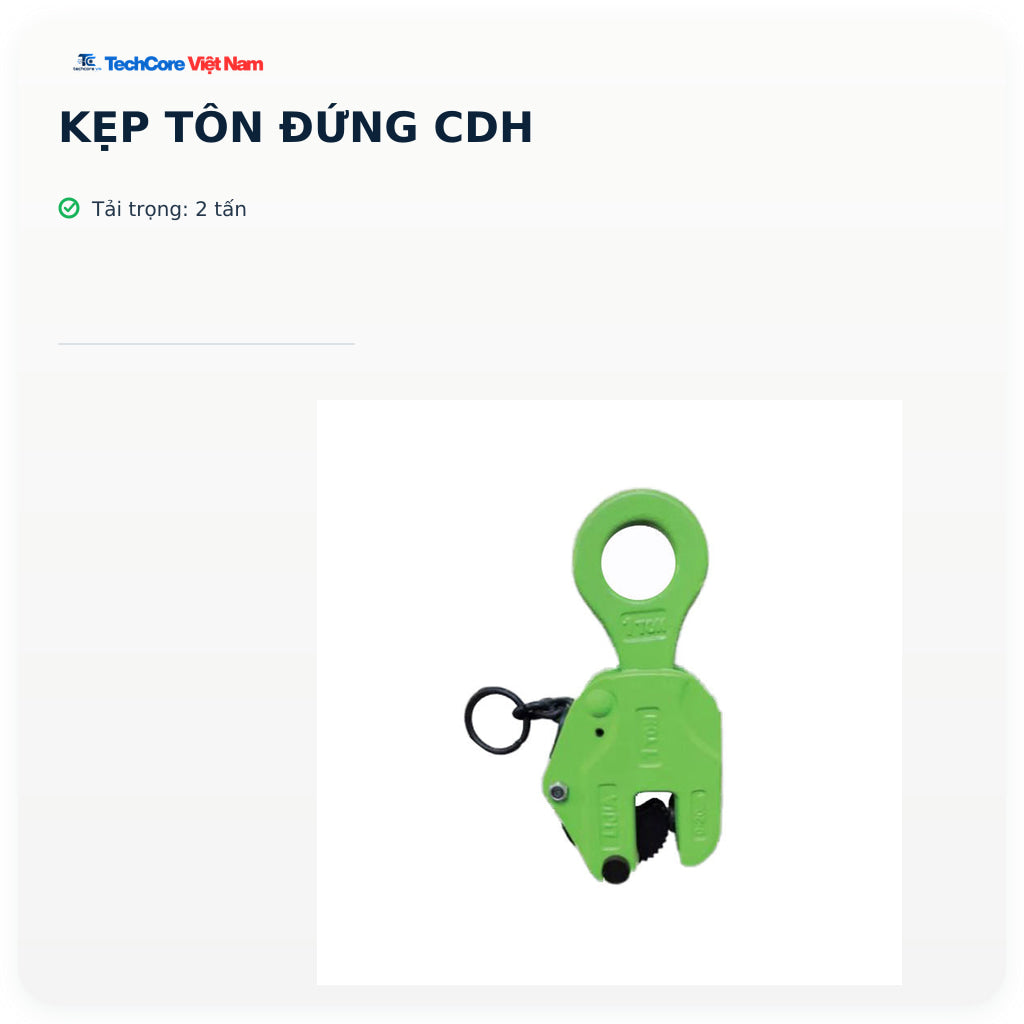 Kẹp Tôn Đứng CDH – 2 tấn – ảnh chính