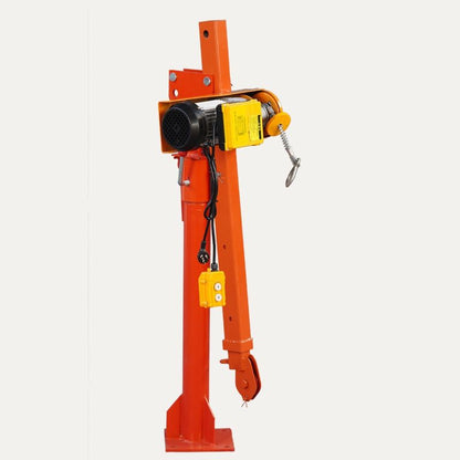 Cần trục điện mini tại kho hàng