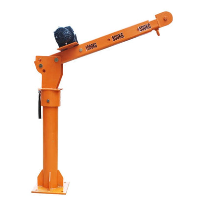 Cần cẩu mini xe tải - ứng dụng thực tế
