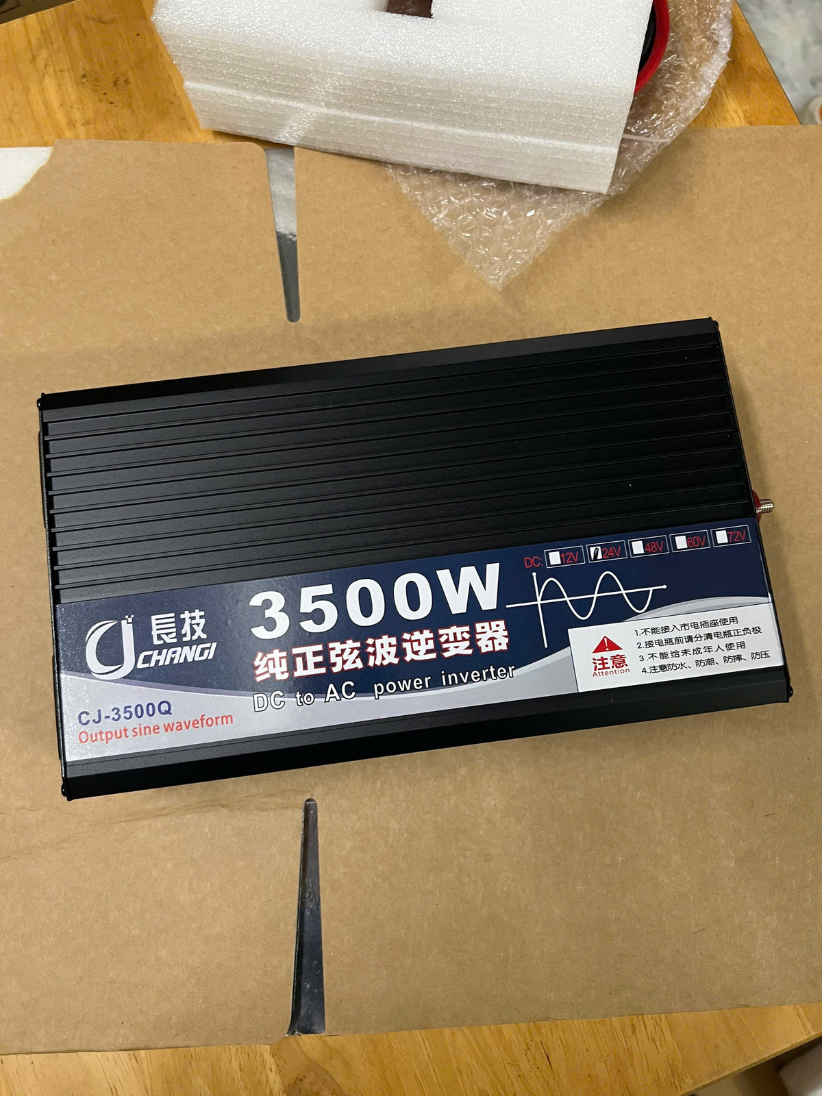 Kích Điện 12V/24V Lên 220V – 24V - 5000W – ảnh 6
