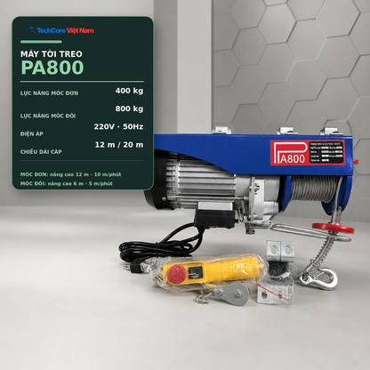 Tời Treo xây dựng tốc nhanh KOIO180kg – Tải 500Kg – ảnh 18