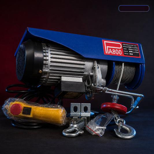 Máy Tời Treo PA800 220V Lõi Đồng, Cáp 12M Hoặc 20M – ảnh 2