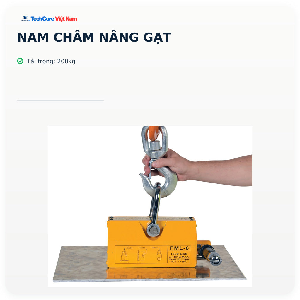 Nam châm nâng gạt – 200kg – ảnh chính