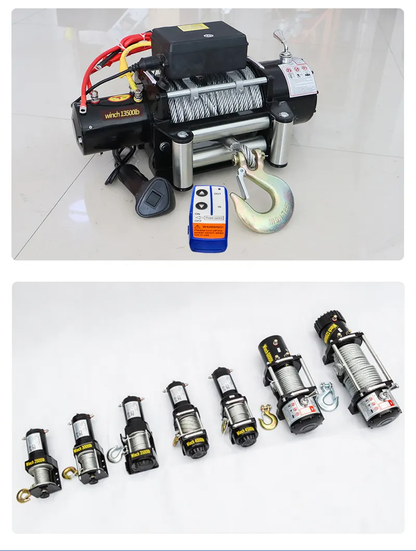 Tời điện 12v, 24v 12000lbs
