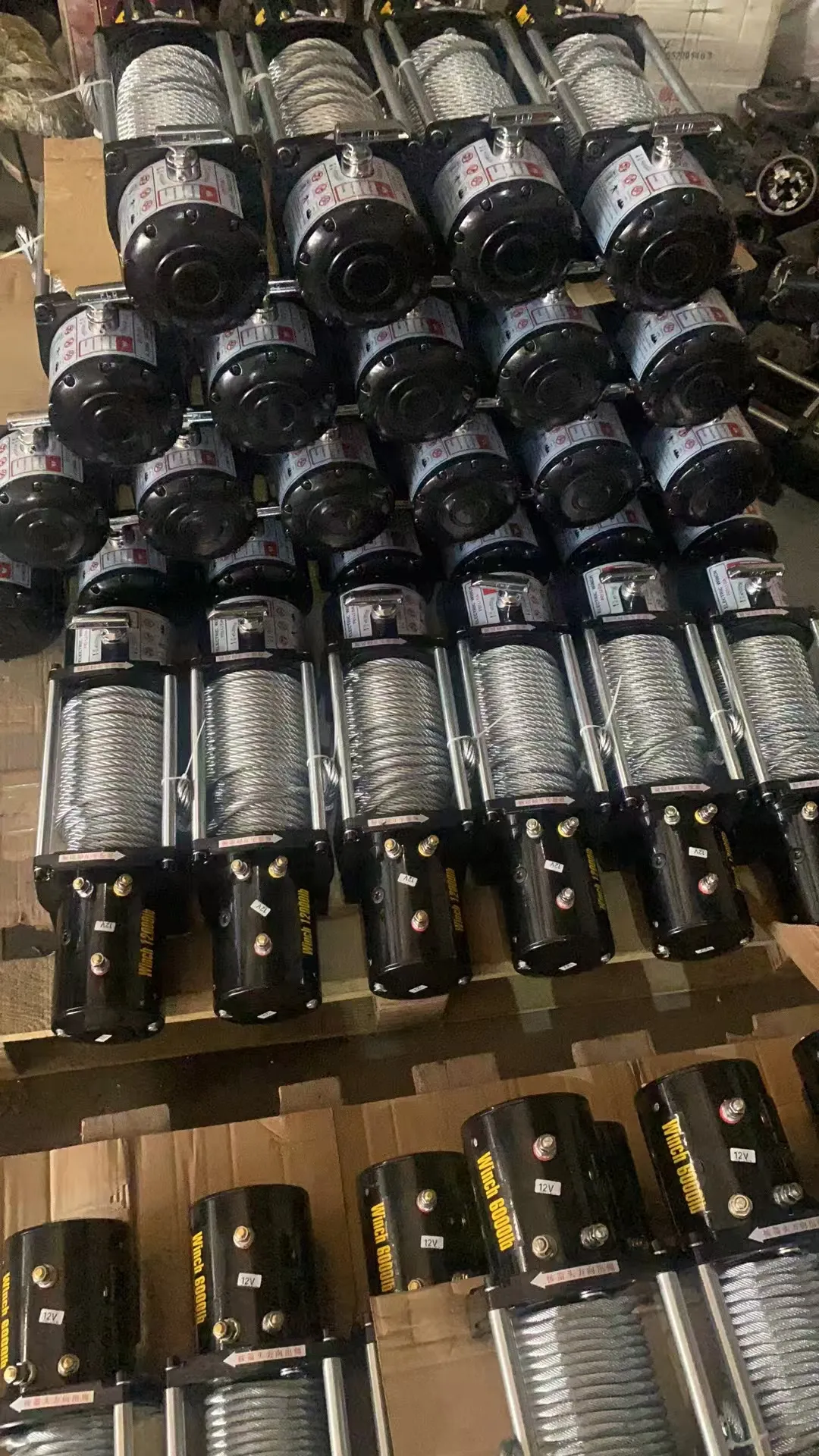 Tời điện 12v, 24v 12000lbs
