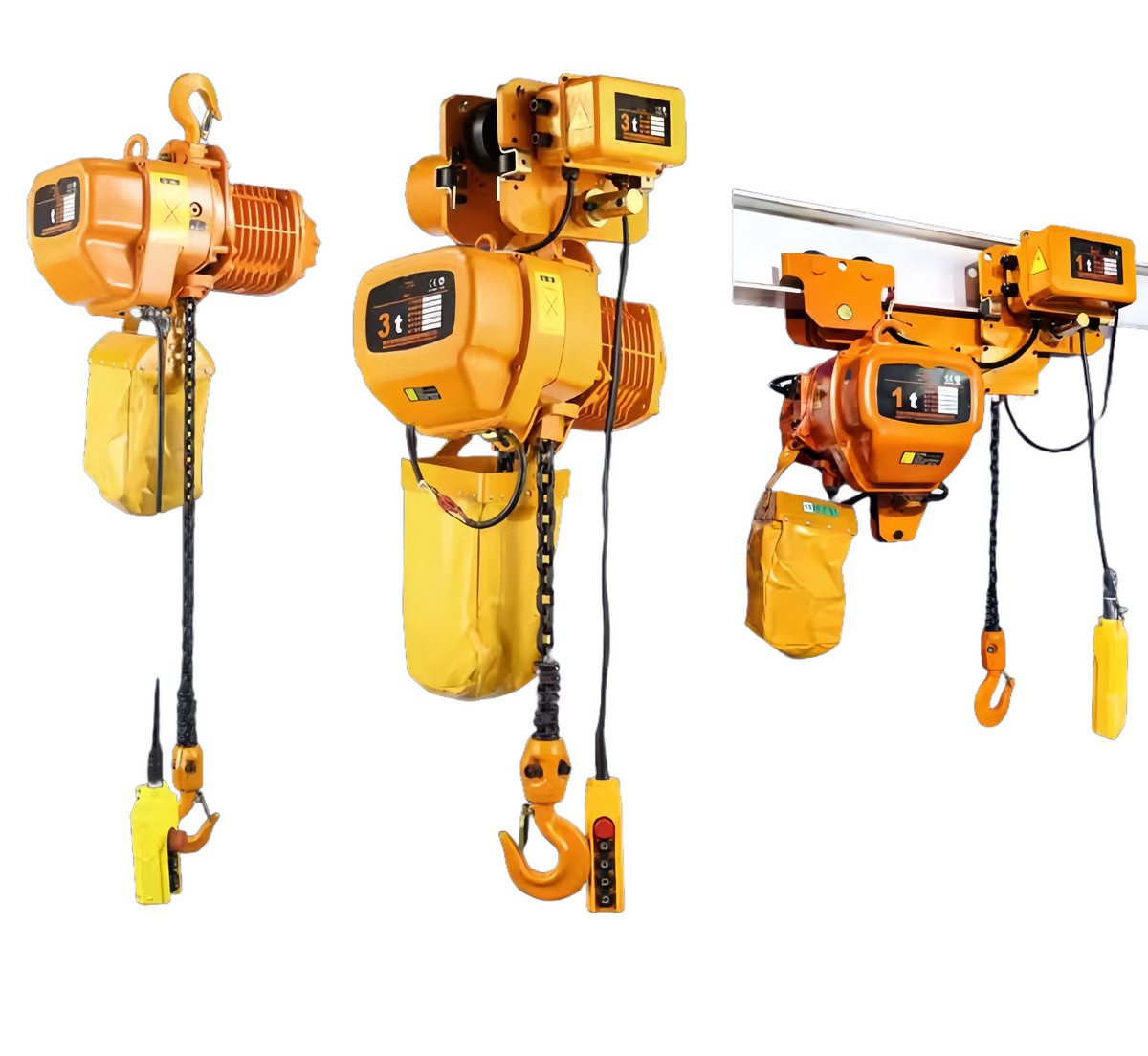 Palang xích điện công nghiệp KITO 1 tấn, 2 tấn, 3 tấn và 5 tấn