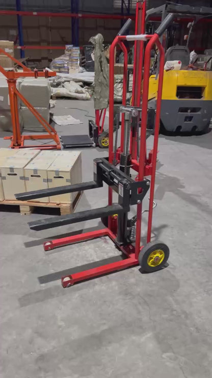 Xe Nâng Đẩy Hàng 200–400Kg, Chiều Cao Nâng 90c–120cm
