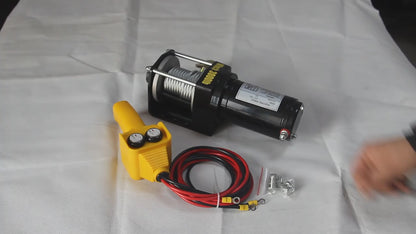 Tời Kéo Ô Tô 12V 3000LBS – Tải Kéo Khoảng 1,3 Tấn