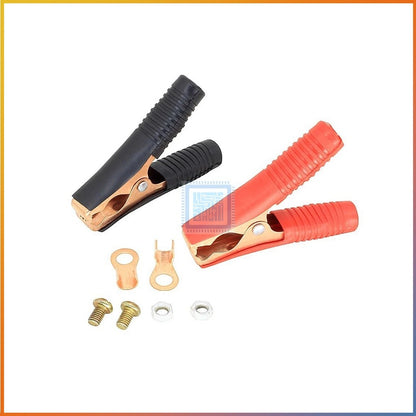 [Rẻ vô địch] Kẹp bình Ắc qui, Kẹp cá sấu  50A, 60A, 100A, 200A ( 1 cặp Đỏ - Đen)
