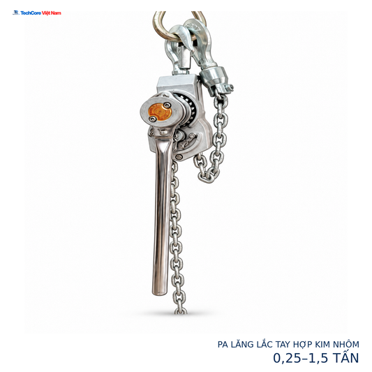 Pa Lăng Lắc Tay Hợp Kim Nhôm Màu Bạc 0,25T–1,5T - ảnh chính 1500 × 1500