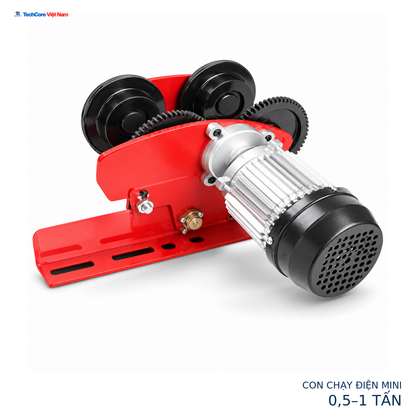Con Chạy Điện Mini 0,5T–1T Cho Dầm I - ảnh chính 1500 × 1500
