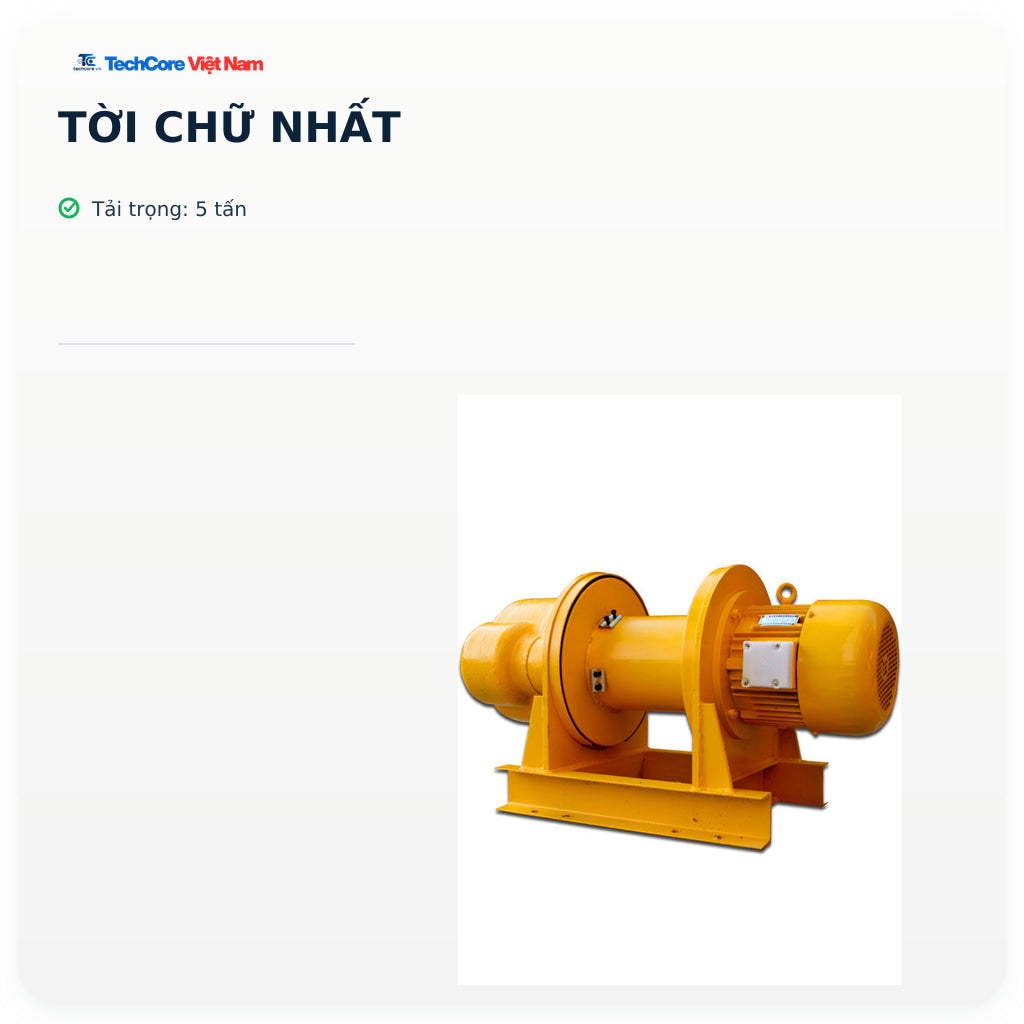 Tời chữ nhất – 5 tấn – ảnh chính