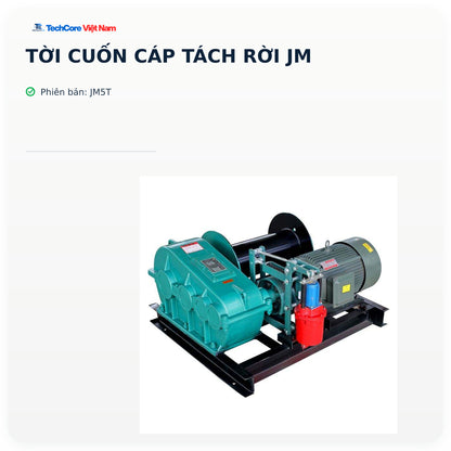 Tời cuốn cáp tách rời JM – JM5T – ảnh chính