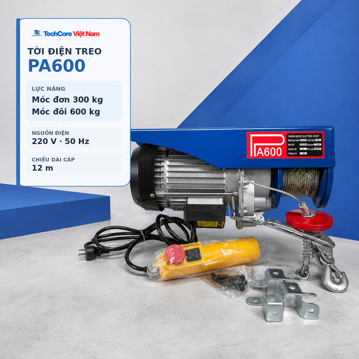 Puly móc cáp pa lăng – 5 tấn – ảnh 13
