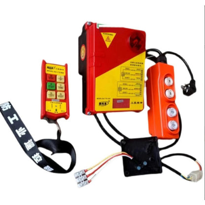 Bộ Điều Khiển Từ Xa 220V Cho Máy Tời Điện + Rùa Điện 4 Hướng Lên Xuống Trái Phải – ảnh 3