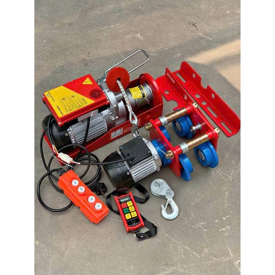 Bộ Điều Khiển Từ Xa 220V Cho Máy Tời Điện + Rùa Điện 4 Hướng Lên Xuống Trái Phải – ảnh 6