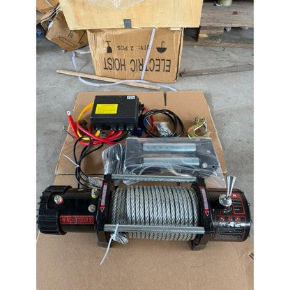 Tời Điện Ắc Quy 12V/24V 12000LBS Có Điều Khiển Từ Xa - Techcore Việt Nam