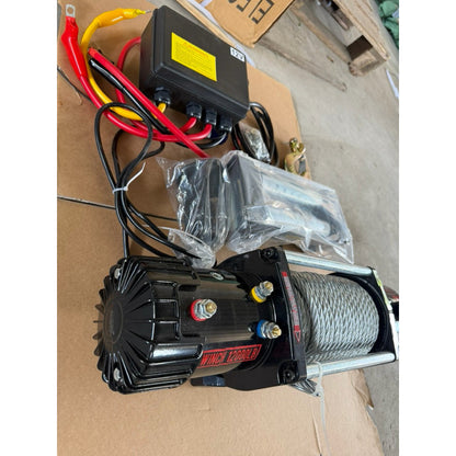 Tời Điện Ắc Quy 12V/24V 12000LBS Có Điều Khiển Từ Xa - Techcore Việt Nam