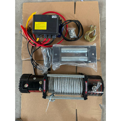 Tời Điện Ắc Quy 12V/24V 12000LBS Có Điều Khiển Từ Xa - Techcore Việt Nam
