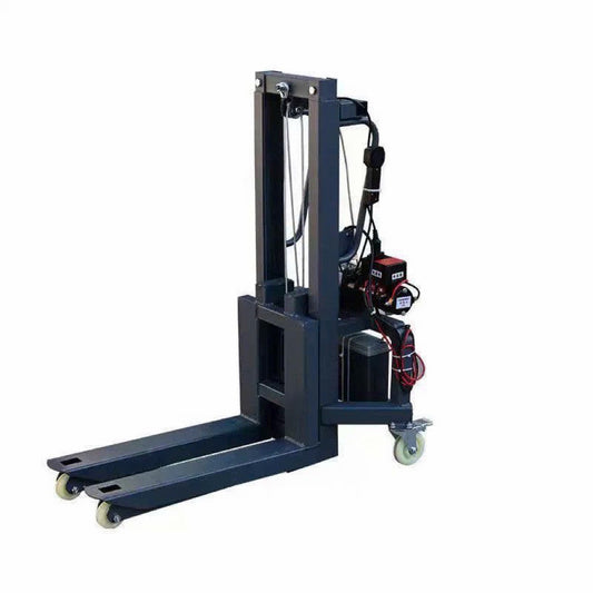 Xe Nâng Hàng Hai Tầng 150Kg, Tời 12V 3500LBS, Cao 1,6M - Techcore Việt Nam