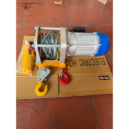 Tời Điện Mặt Đất 220V 2,2kW, Nâng Hạ 200–800Kg - Techcore Việt Nam