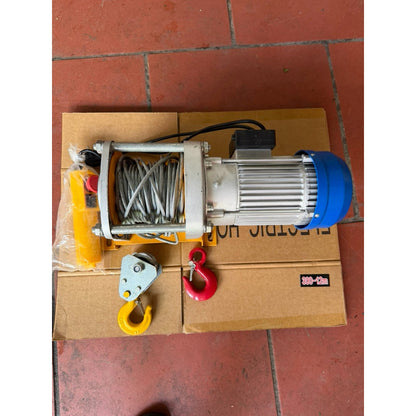 Tời Điện Mặt Đất 220V 2,2kW, Nâng Hạ 200–800Kg - Techcore Việt Nam