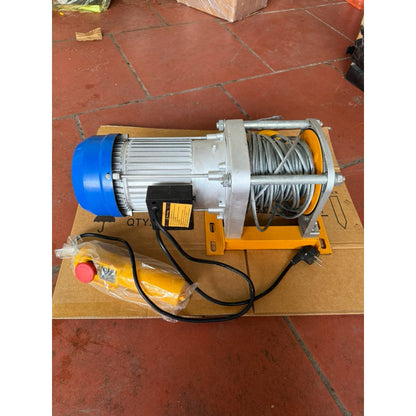 Tời Điện Mặt Đất 220V 2,2kW, Nâng Hạ 200–800Kg - Techcore Việt Nam