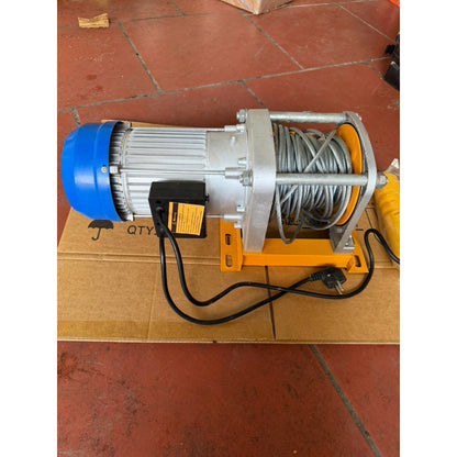 Tời Điện Mặt Đất 220V 2,2kW, Nâng Hạ 200–800Kg - Techcore Việt Nam