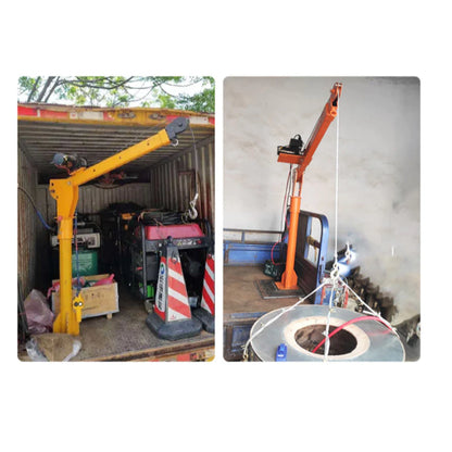 Khung Cẩu Xoay 360 Độ Tải Trọng 500kg Gắn Các Máy Tời