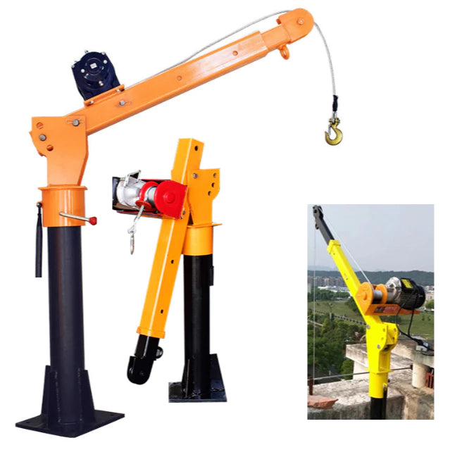 Khung Cẩu Xoay 360 Độ Tải Trọng 500kg Gắn Các Máy Tời